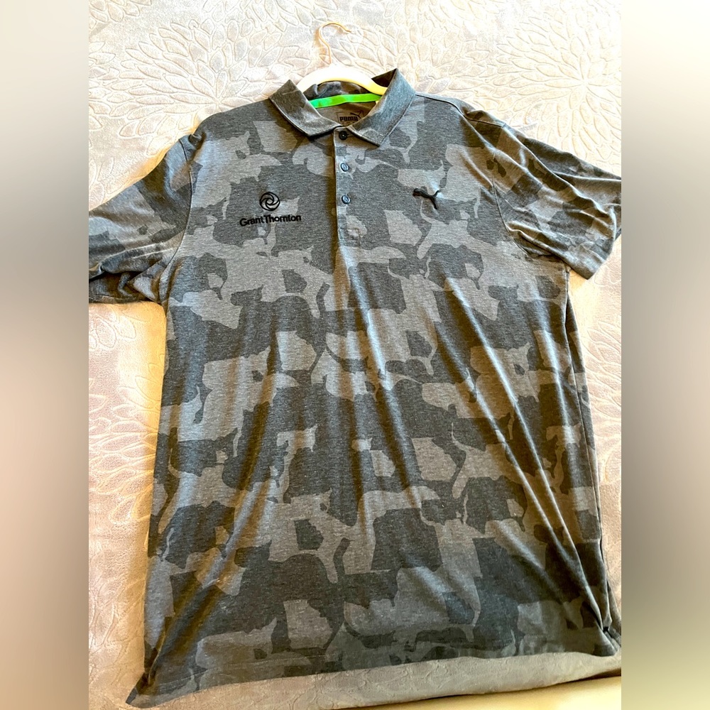 Puma Richie Fowler grant Thornton golf polo xl